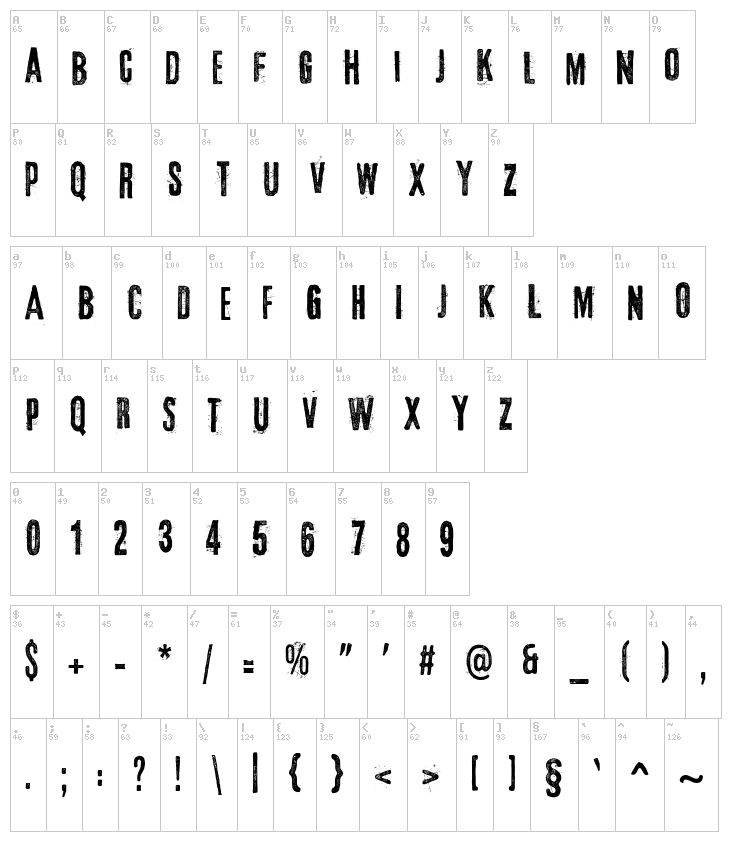 El tercer hombre font map